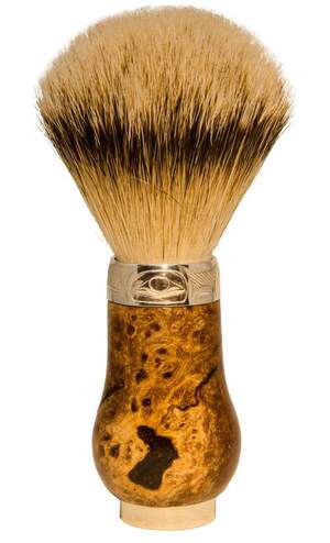 Box elder burl Merkur double-edge razor